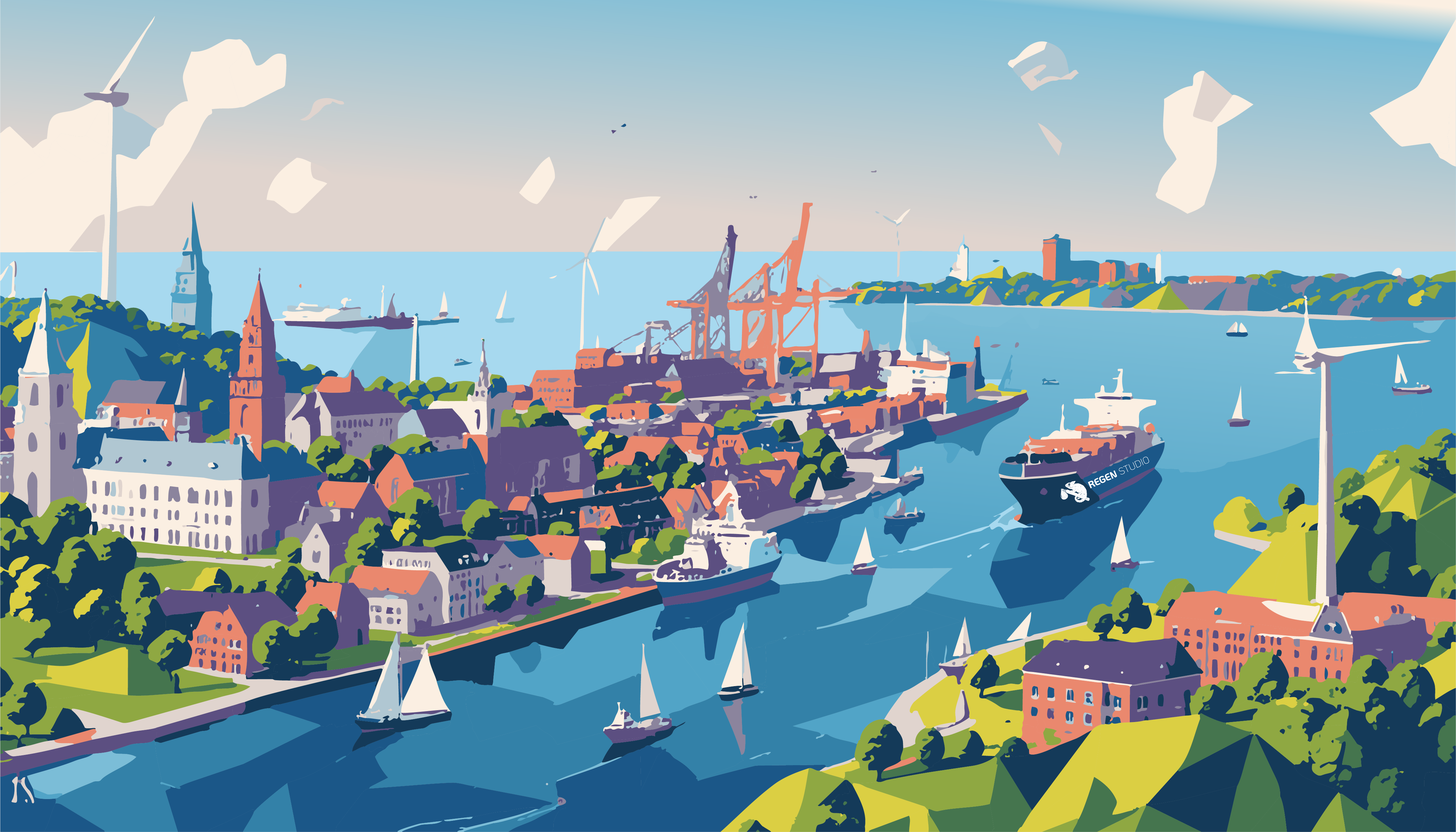 Ilustração de cabeçalho para a postagem sobre o mapeamento do impacto do ESPR em Zuid-Holland